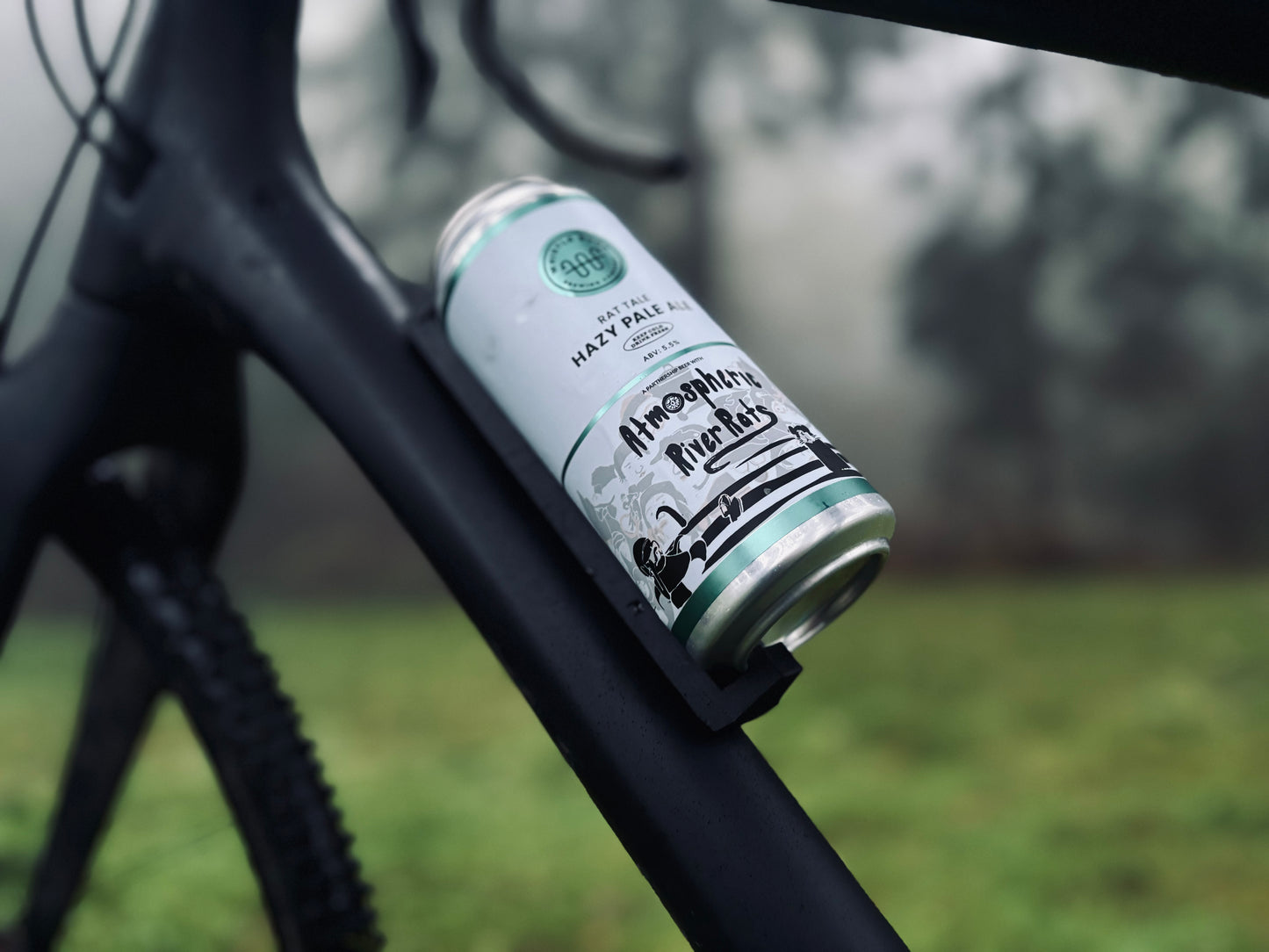 Jank Beverage Clip - Bike Beer Can Holder (Outside Brendan Collab)