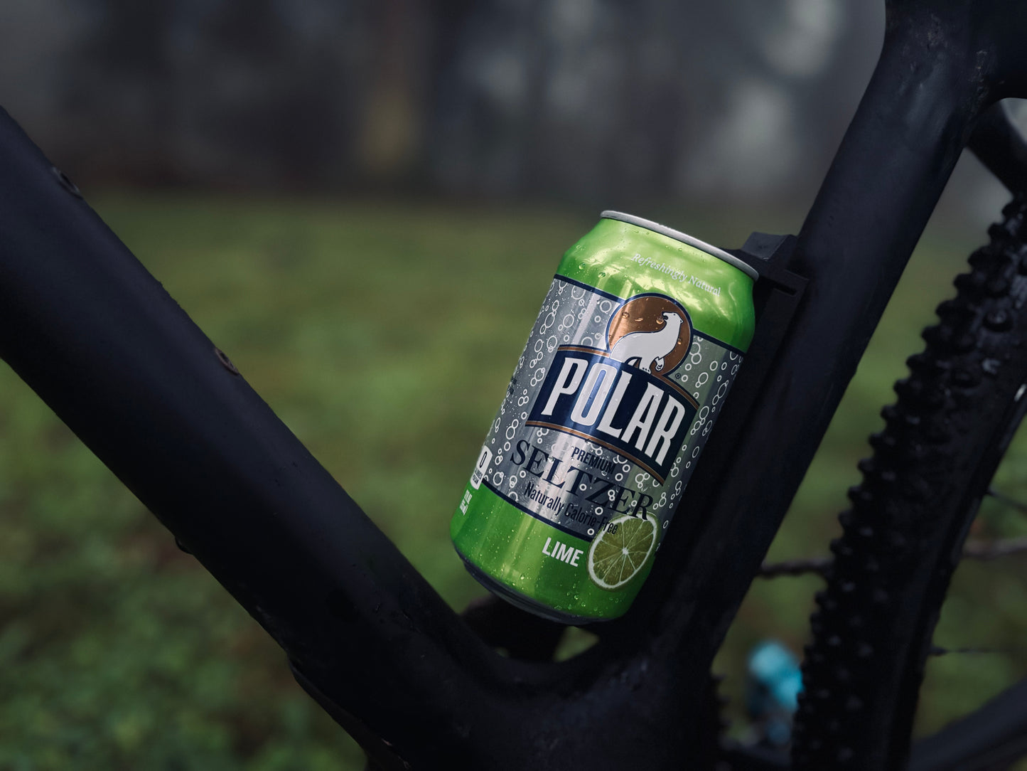 Jank Beverage Clip - Bike Beer Can Holder (Outside Brendan Collab)