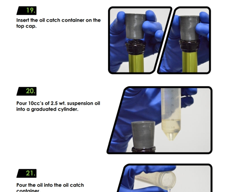 Oil Catch Container / Bleed Cup for DVO Suspension Fork Service
