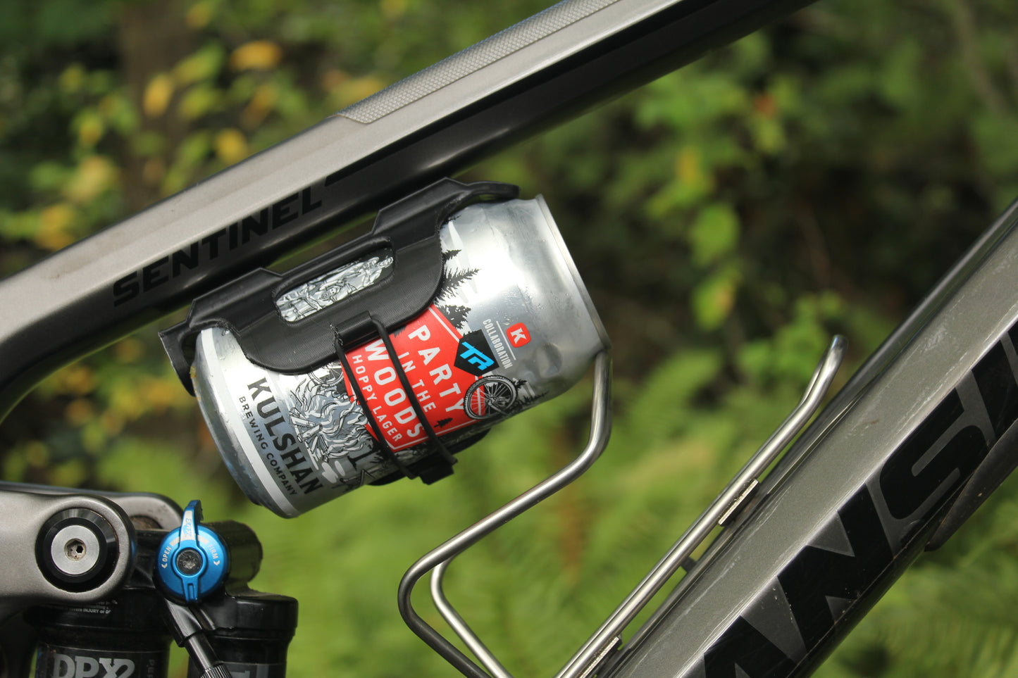 Jank Beverage Clip - Bike Beer Can Holder (Outside Brendan Collab)