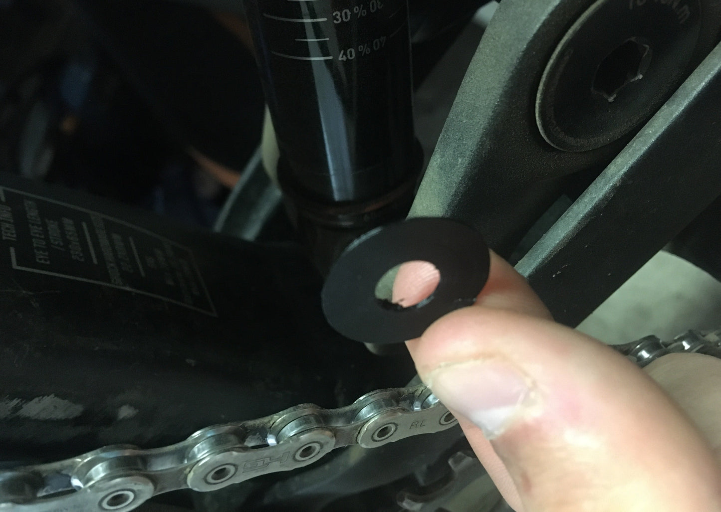 Rockshox Super Deluxe/Deluxe Bearing Spacer Replacement