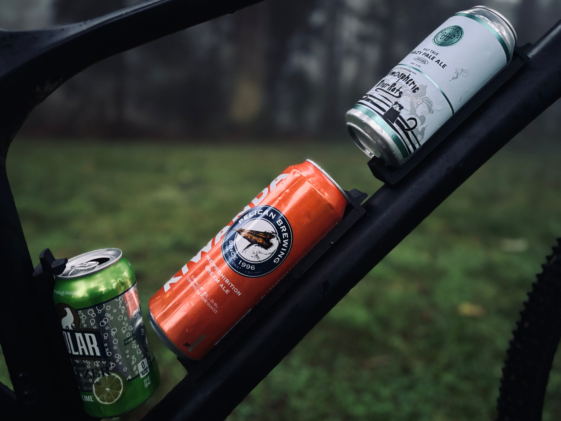 Jank Beverage Clip - Bike Beer Can Holder (Outside Brendan Collab)
