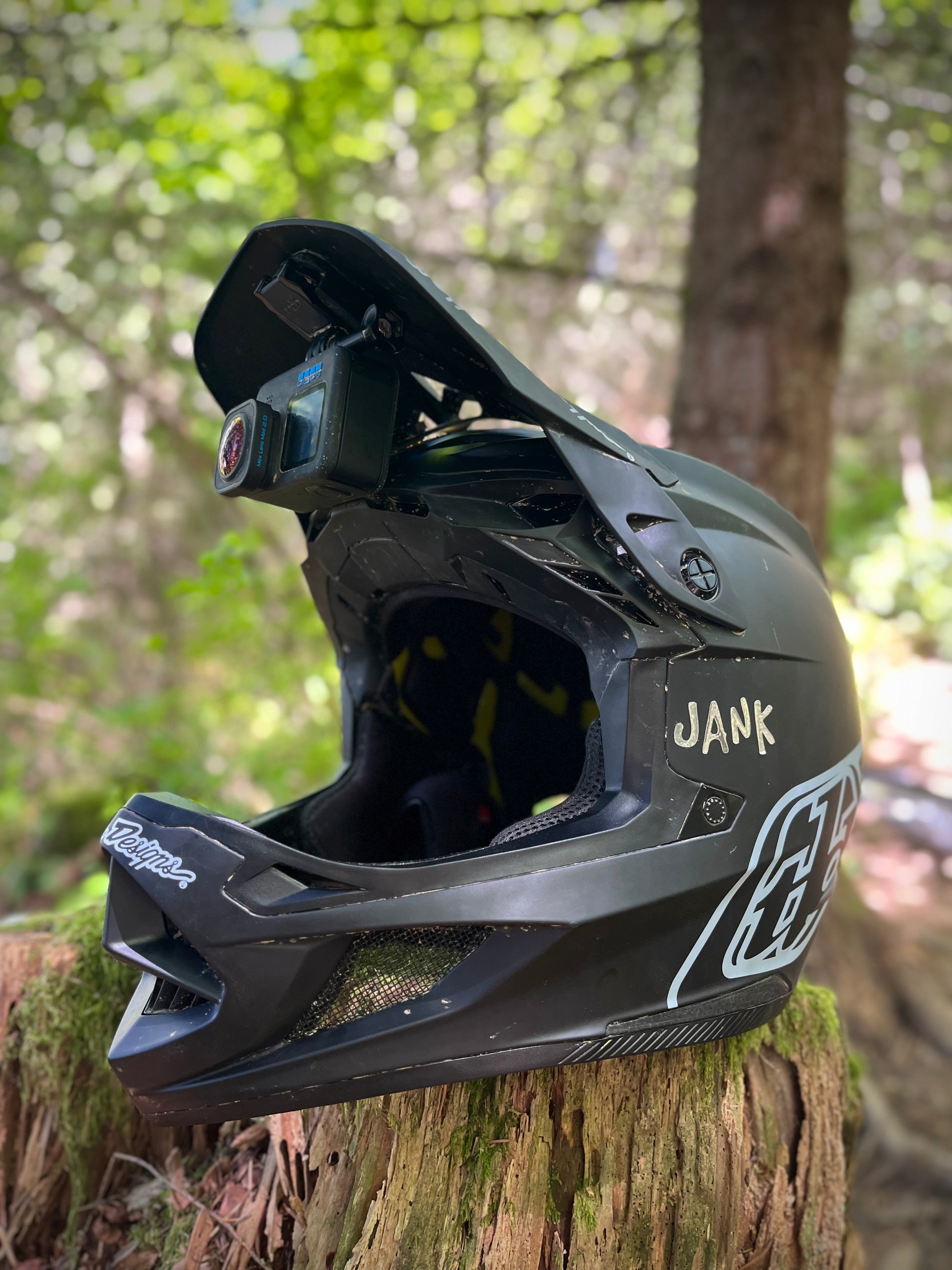 add gopro to shoei helmet GoPro under the visor mount for TLD D4, D3, Stage
